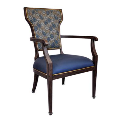 China Hotel Chair high quality senior club used banquet restaurant armrest chair for sale