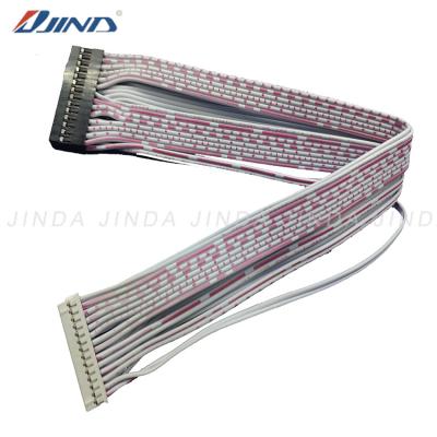 China Household Auto Appliance Wire Harness Connector 20pin 26awg JST 2.0mm JST Flat Cable Harness for sale