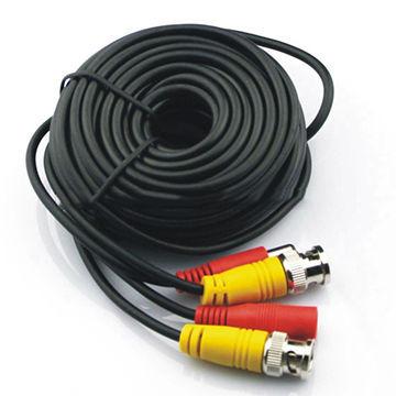 China Audio Video Monitor Cable Power DC Connector DVR Video For CCTV Cameras for sale