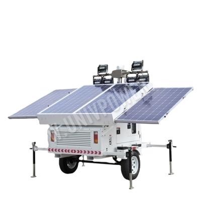 China Vehicle Mounted Portable Tower Solar System LED Floodlight Ignition UGT10MH for sale