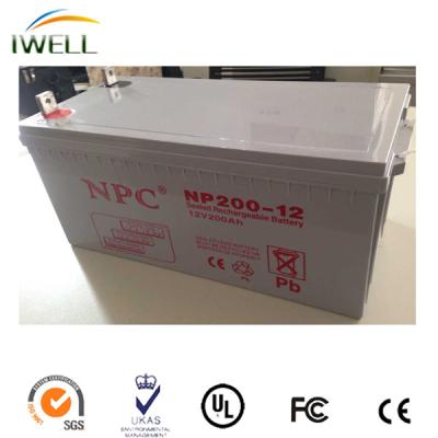 China UPS/Inverters/Solar Systems UPS/Inverters Lead Acid Type/Rechargeable Solar Systems SMF 12v 200ah Deep Cycle Battery For Solar Systems for sale