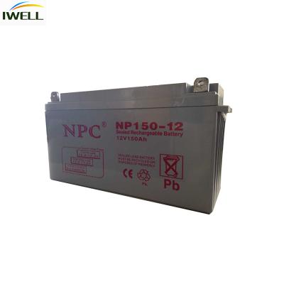 China China Car Manufacturer IWELL NPC Battery AGM Battery VLA Battery VLA Series 12v 200ah Battery for sale