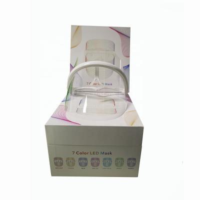 China Skin Tightening 2021 Trend Products LED Face Beauty Mask 7 Color LED Light Facial Mask Shield for sale