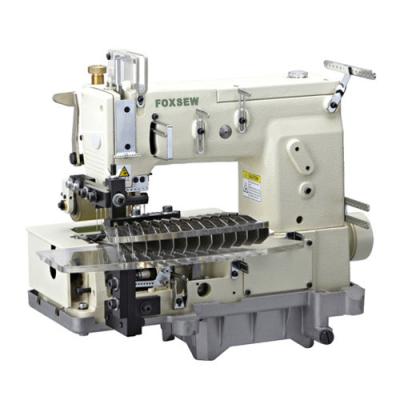 China 12-needle Flat-bed Double Chain Stitch Sewing Machine (tuck fabric seaming) FX1412PTV for sale