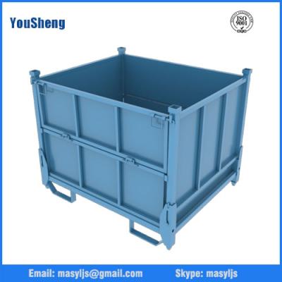 China Export warehouse Foldable storage Metal cage for sale