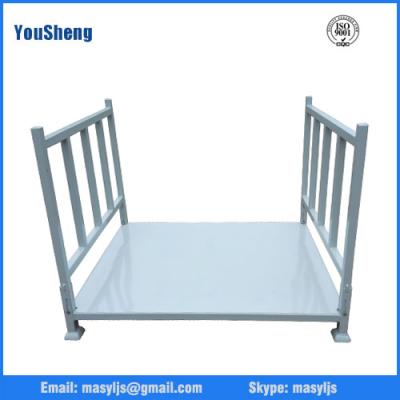 China Heavy duty Long Stacking Iron Rack in Blue+Green+Red colors for long rugs or fabrics rolls for sale