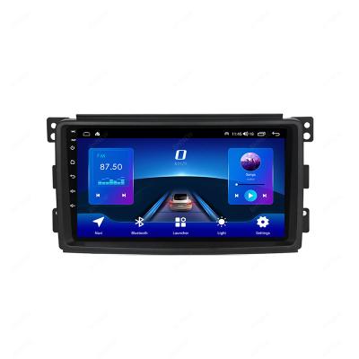 China Android 9inch Auto Car DVD Player For Benz Smart Fortwo 2005-2010 Multimedia Car Radio GPS Navigation No DVD for sale