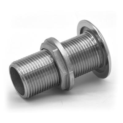 China Boat Accessories Boat Accessories Marine Hardware Pipe Drain Plug Through Hull Fitting Outlets For Boat for sale