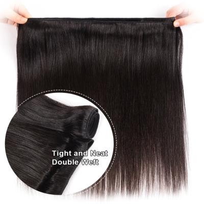 China 100% Human Virgin Hair Wholesale Price Double Drawn Raw Virgin High Quality Cuticle Aligned Hair Bundles Hair Extension Vendors for sale