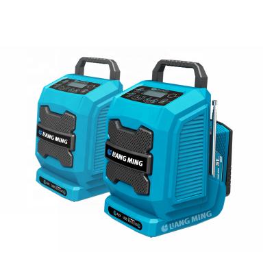 China PORTABLE Hot Sale 18V Lithium Battery Pack Portable Worksite Radio Model JR-L0118-2T 2021 for sale