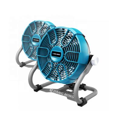 China Others 2021 Hot Sale 18V Lithium Battery DC Motor Portable Rechargeable Wireless Fan Solor Model CF-L0118-2T for sale