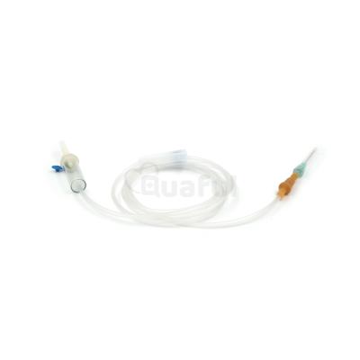 China Medical Treatment Medical Consumable Disposable Infusion Set With Needle for sale