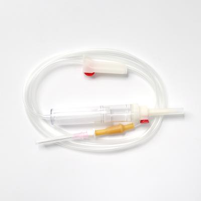 China Wholesale Medical Grade PVC China Factory Sale Blood Transfusion Set Environmental IV Blood Transfusion Set for sale