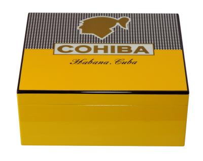 China 25 Sale Christmas Gift Box CT Cigar Cases Cohiba Humidor Top Handmade Wooden Box For Cigars Storage for sale