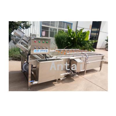 China vegetable and fruit chips processing line---potato washing machine for sale