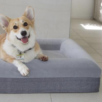 China Sustainable Comfortable Orthopedic Dog Bed for sale