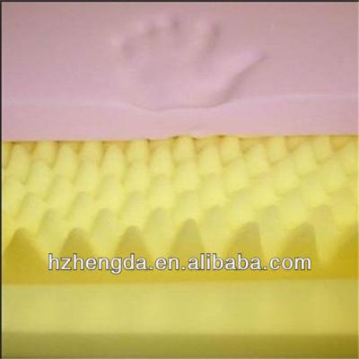 China Yellow Home Furniture Massage Memory Foam Mattress /pillow for sale