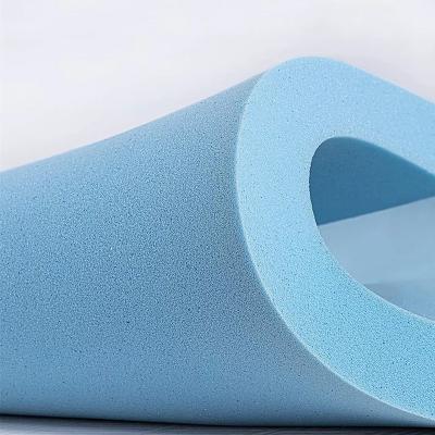 China Foldable Customized Size Knitted Fabric Memory Foam Mattress Topper Pads Gel Memory Foam Mattress for sale