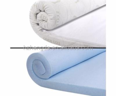 China Home Furniture Cool Gel Memory Foam Bamboo Mattress Topper for sale