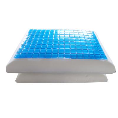 China Memory Gel Cooling Pillow Cooled Aid Natural Body Sleeping Comfort Cool Bed Mat Pad for sale