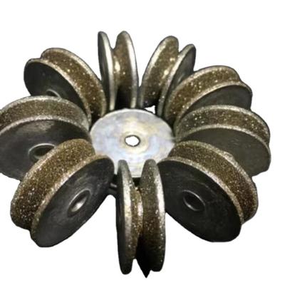 China Aluminum High Efficient Long Life Alloy Bowl Type Metal Steel Lapidary Abrasive Diamond Grinding Wheel for sale