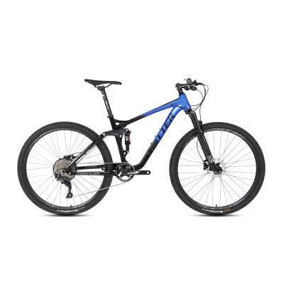 China 2021 TRACKER MgAl alloy full mountain bike RS 13 aluminum bicycle full suspension MTB bike 29inch speed popular model for sale