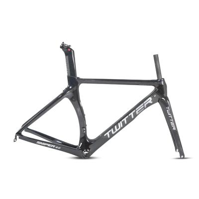 China 700C EPS Design Bike Frameset Fork Seatpost Carbon Road Gravel Bike Frame for sale