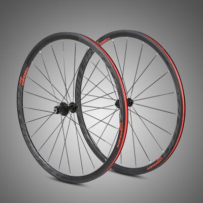 China AL7005 hot sale 700C aluminum road bike 8speed 11 speed aero aluminum wheelset for sale