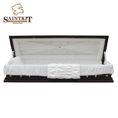 China American Style Coffin Accessories Embroidery Casket Satin Casket White Funeral White Lining for sale