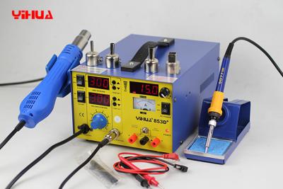 China 3 In 1 Hot Air Mobile Phone Rework Station , Lead Free Soldering Rework Stations for sale