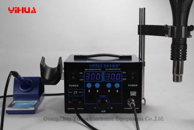 China High Temperature Automatic 2 In 1 Soldering Station With Air Gun Bracket Function for sale