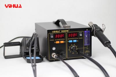 China BGA Rework Station 4in1 Hot Air Gun With Iron SMD Soldering Welder And Fume Extractor for sale