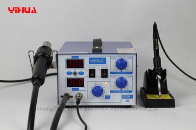 China 2 IN 1 Mobile Phone Rework Station With Hot Air Gun and Soldering Iron for sale