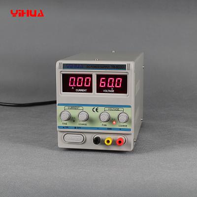 China YIHUA 602D dc regulated power supply LCD voltage and currrent display for sale