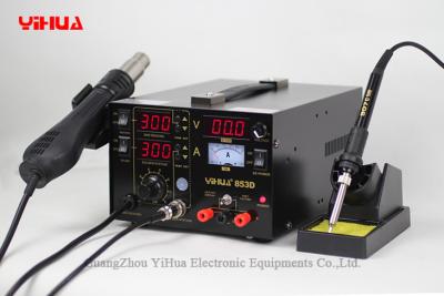 China SMD Rework Station 3 In 1 Soldering Station DC 1A Power 200°C - 480°C for sale