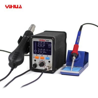 China De Post van de de Hoge Precisiesmd Herwerking van YIHUA 995D 2 in1 LCD 720W voor het Mobiele Telefoon Herstellen Te koop