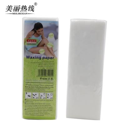 China NONWOVEN High Quality Super Soft And Absorbent Non Woven Fabric Waxing Strip Hair Removal Paper for sale