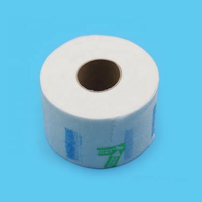 China 100% wood pulp easy to wear and safe barber shop beauty salon hair salon neck paper roll for sale