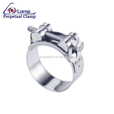 China Heavy Duty Strong Worm Drive SS304 Sanitary Hose Clamp for sale