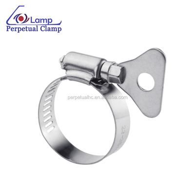 China Stainless Steel Wing Nut Hose Clamp for sale