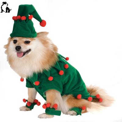 China New Design Viable HANDOU Halloween Christmas Funny Cat Dog Costumes Cosplay Pet Clothes Coat for sale