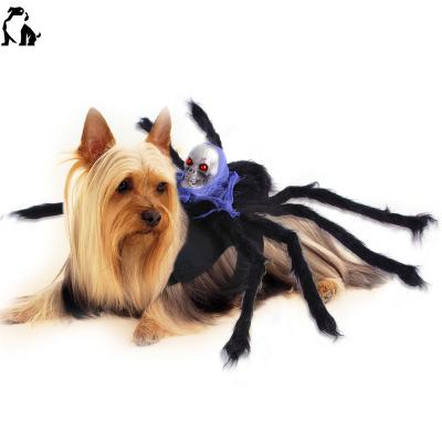 China Cat Viable Back Creative Funny Dog Trunk Spider Halloween Pet HANDOU cosplay costume for sale