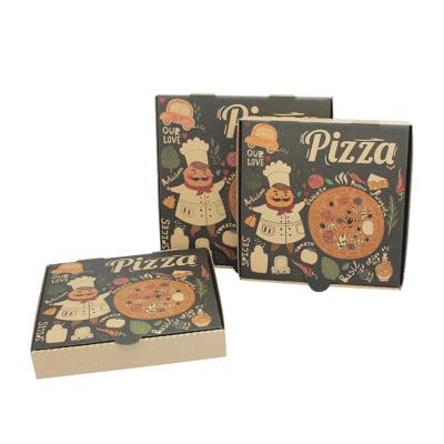 China wholesale recyclable 12 inch kraft paper corrugated pizza box protection free baking paper for sale