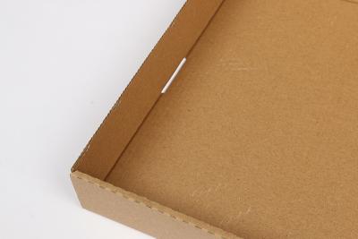 China Recyclable custom printed corrugated kraft paper box for pizza, mini color pizza box wholesale for sale