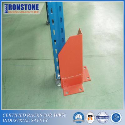 China Accesorios industriales protector del estante de la plataforma y guardia verticales For Warehouse Safety de la columna en venta