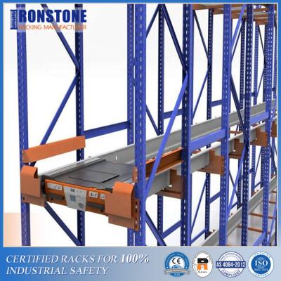 China OEM Adjustable Radio Shuttle Metal Industrial Pallet Storage Warehouse Rack for sale