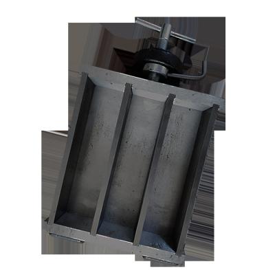 China Easy Disassembly Steel Cement Triple Test Mold / Cement Mortar Soft Forming Test Mold for sale