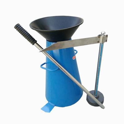 China Easy Operation Plastic Funnel Recession Bucket Four Piece Concrete Recession Tester Concrete Recession Bucket for sale