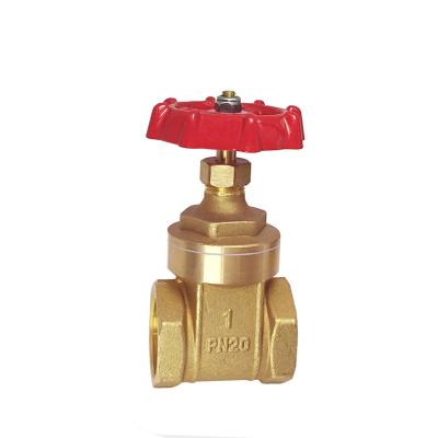 China General price list for 1/2 - 4 inch specification water italy brass gate valve with wheel handle for sale