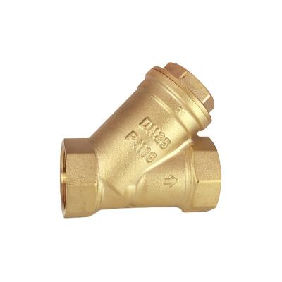 China General 1/2”-4” F BSP X F-BSP Valogin Brass Strainer 362.5psi for sale